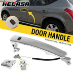 Chrome Door Handle for Nissan Murano (2003–2007) - Front Driver, Smart Entry