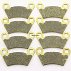 Front & Rear Brake Pads for Polaris Ranger 400 700 6x6 EFI 800 (2006–2014)