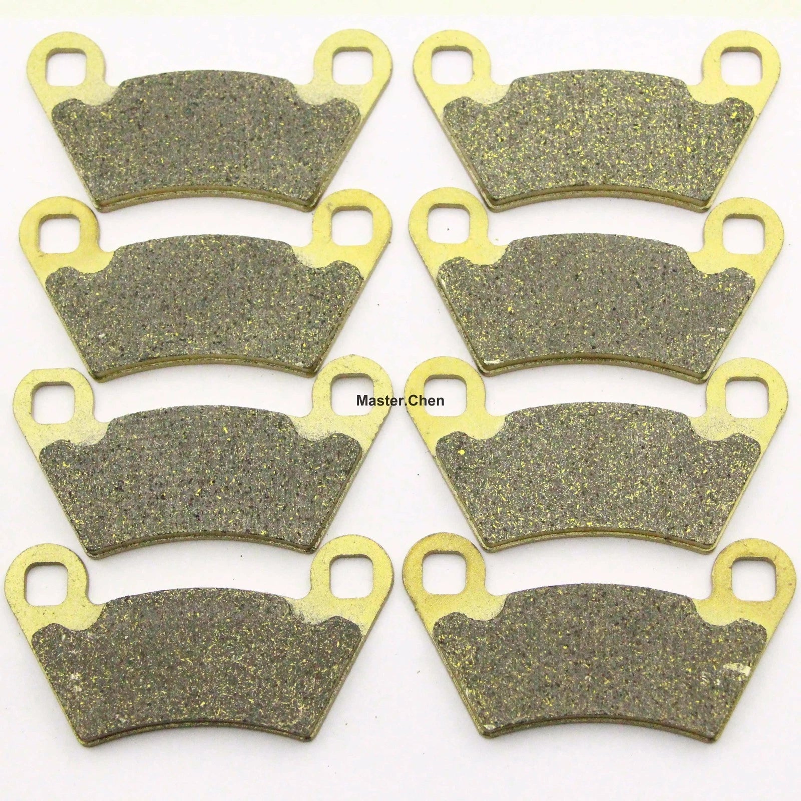 Front & Rear Brake Pads for Polaris Ranger 400 700 6x6 EFI 800 (2006–2014)