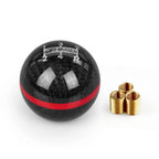 Carbon Fiber Round Ball Shift Knob for Universal Manual Transmission