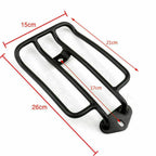 Solo Seat Luggage Rack for Harley Sportster XL883 1200 (2004–2015) Black
