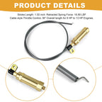 Throttle Control for Gas Engines 8.5-11-14 Hp, 36'' Heavy Duty (23426687)