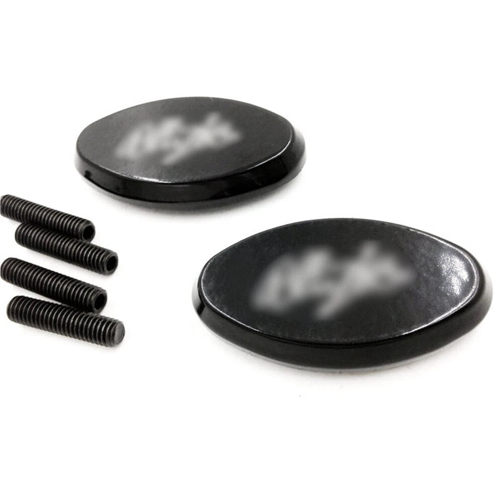 Mirror Block Off Plates for Kawasaki Ninja ZX6R ZX6RR ZX10R (2005–2008) Black