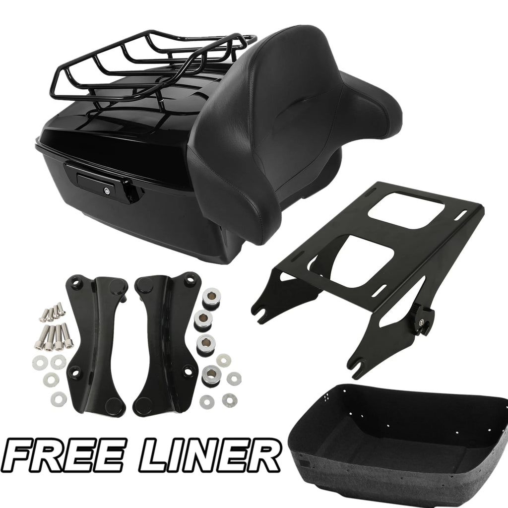 Trunk Pad Mount Rack for Harley Touring Glide (2014–2025)