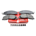 Set of 4 TRW Pro Metallic Slotted Brake Pads for Dodge Ram 2500 3500 (2003–2018)