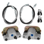 Front Brake Calipers & Hose Lines for Polaris Big Boss 250 4x6 (1989–1991)