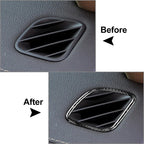 Carbon Fiber Dashboard Air Vent Cover Trim for Cadillac CTS (2008-2013)