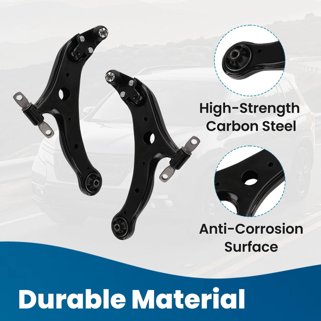 Set of 2 Front Lower Control Arm Ball Joints for Toyota Avalon Camry (2013–2018)