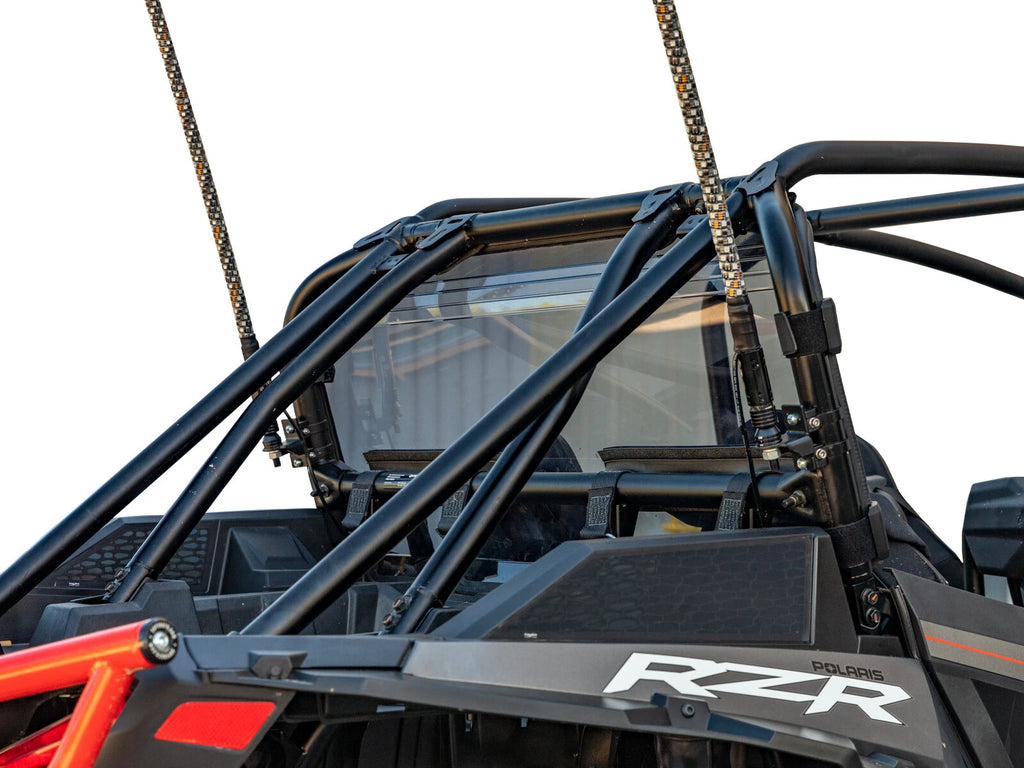 Clear Polycarbonate Rear Windshield for Polaris RZR XP Turbo S (2018–2023)