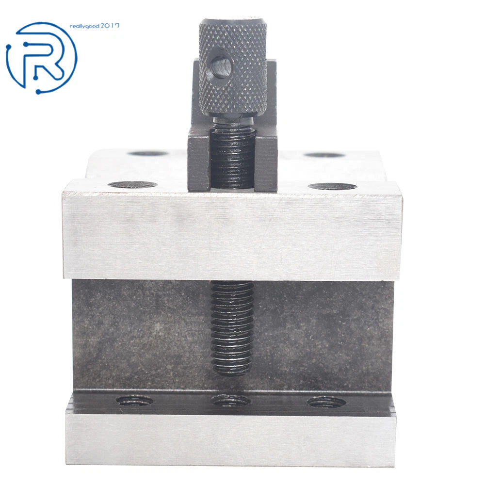 Set of 2 V-Block and Clamp for Precision Machining Tools