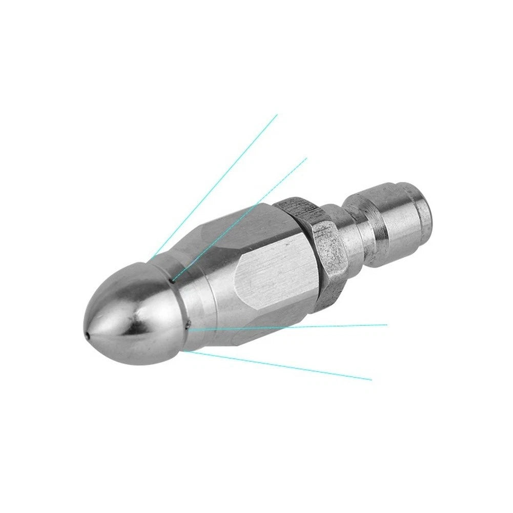 Stainless Steel Water Nozzle Set of 2 for Quick Connect (1 Front, 1 Rear)