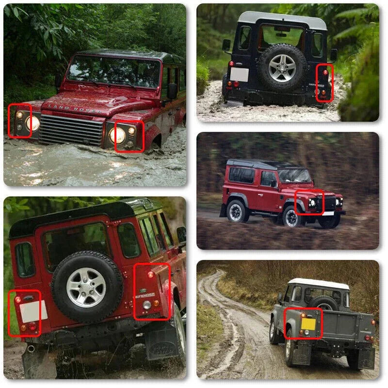 Led Light Upgrade for Land Rover Defender