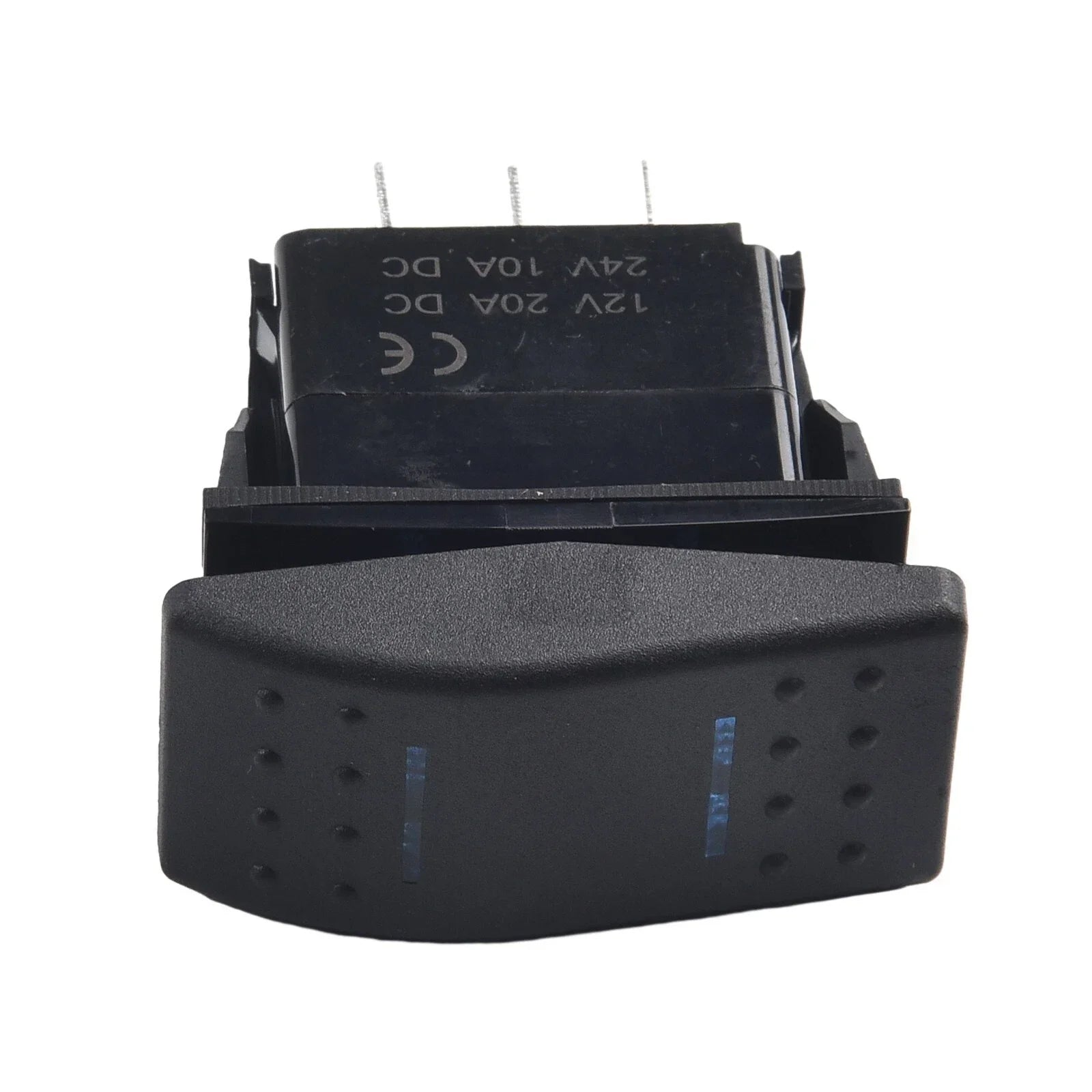 Rocker Switch / 12V/20A 24V/10A / 4952.524mm Blue LED Light for DPDT