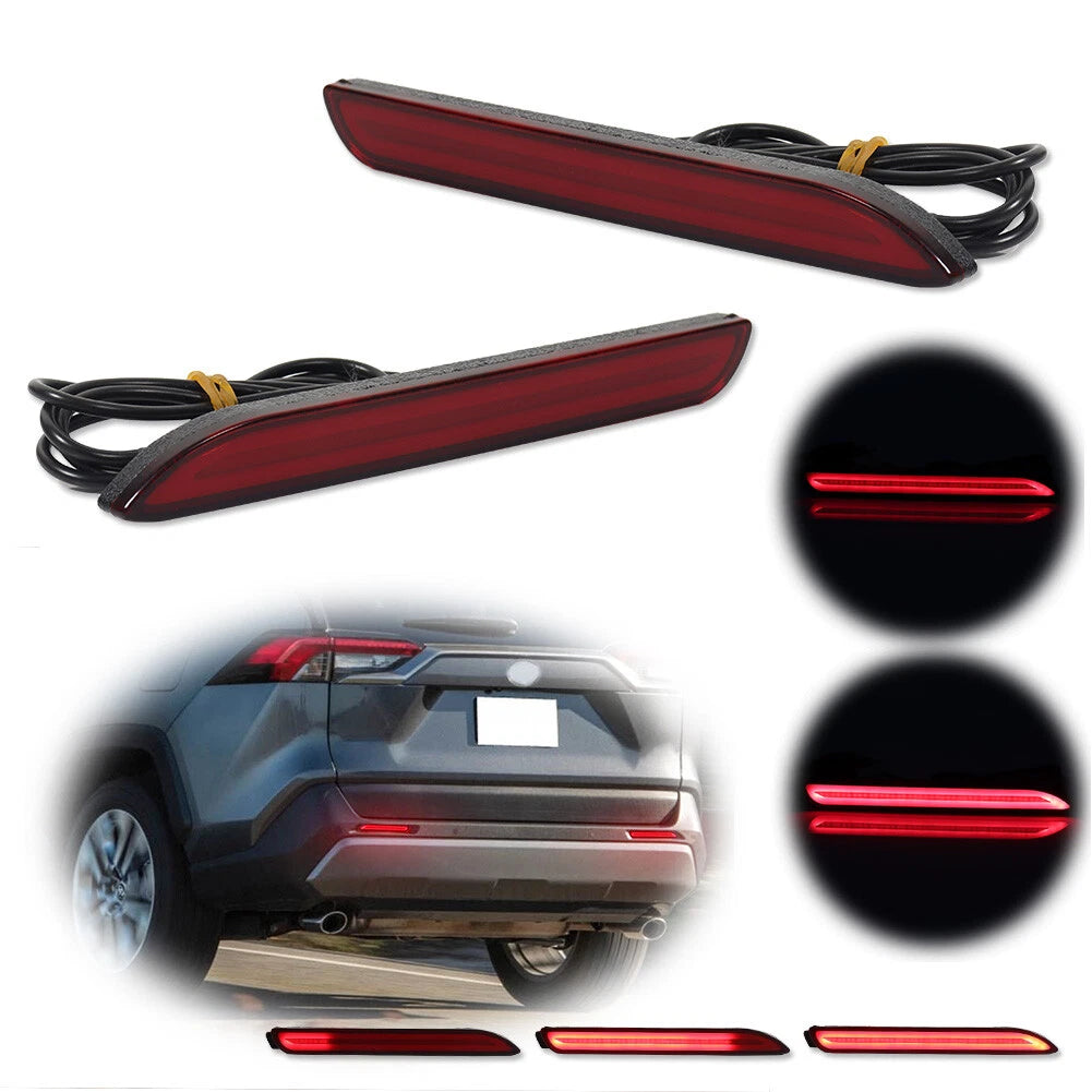 LED Rear Bumper Reflector for Toyota Sienna, Matrix