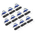 10x Blue LED Side Clearance Marker Light for Car Truck Trailer Pickup (12V 24V)