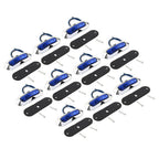 10x Blue LED Side Clearance Marker Light for Car Truck Trailer Pickup (12V 24V)