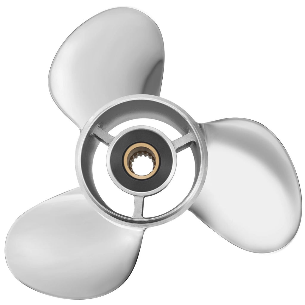 14.5 x 15 Stainless Steel Outboard Prop for Mercury 150-300HP (15 Spline)