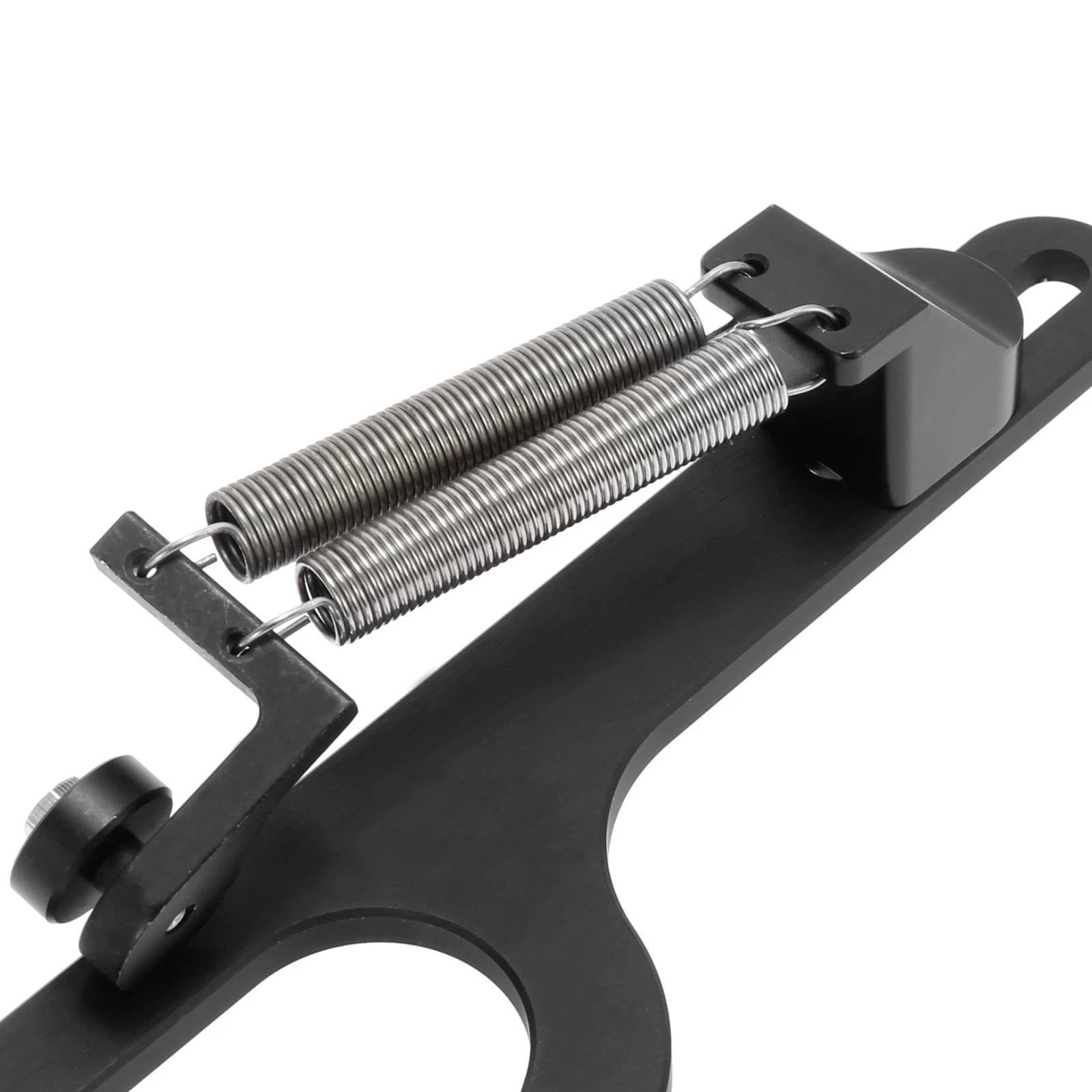 Throttle Cable Spring Bracket Kit for 4500 Series (Aluminum Alloy, Black)