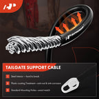 Tailgate Hardware Rebuild Kit with Cable for Chevy Silverado GMC