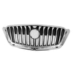 Replacement Black Chrome Plastic Front Grille for Toyota Hilux (2005–2015)