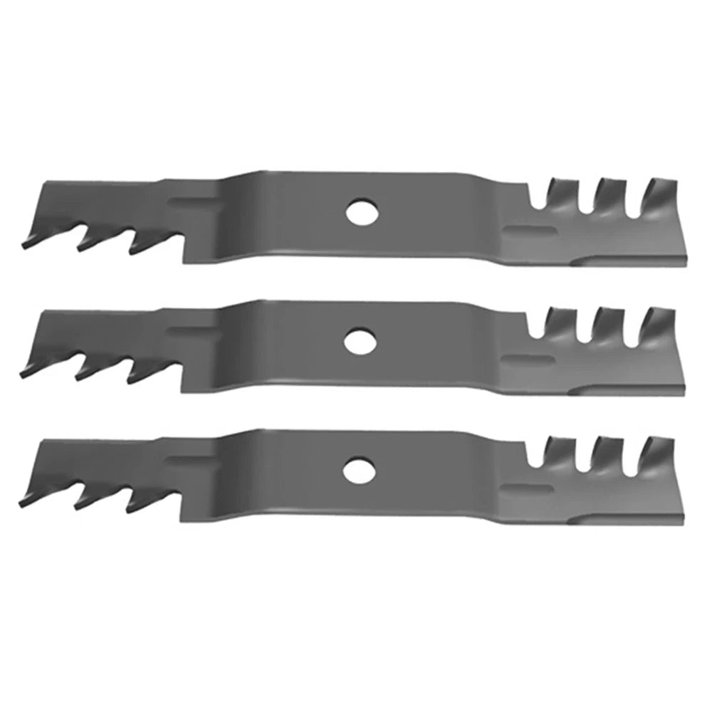 Set of 3 Lawn Mower Blades for John Deere (Fits #M127500, M127673, M145476)