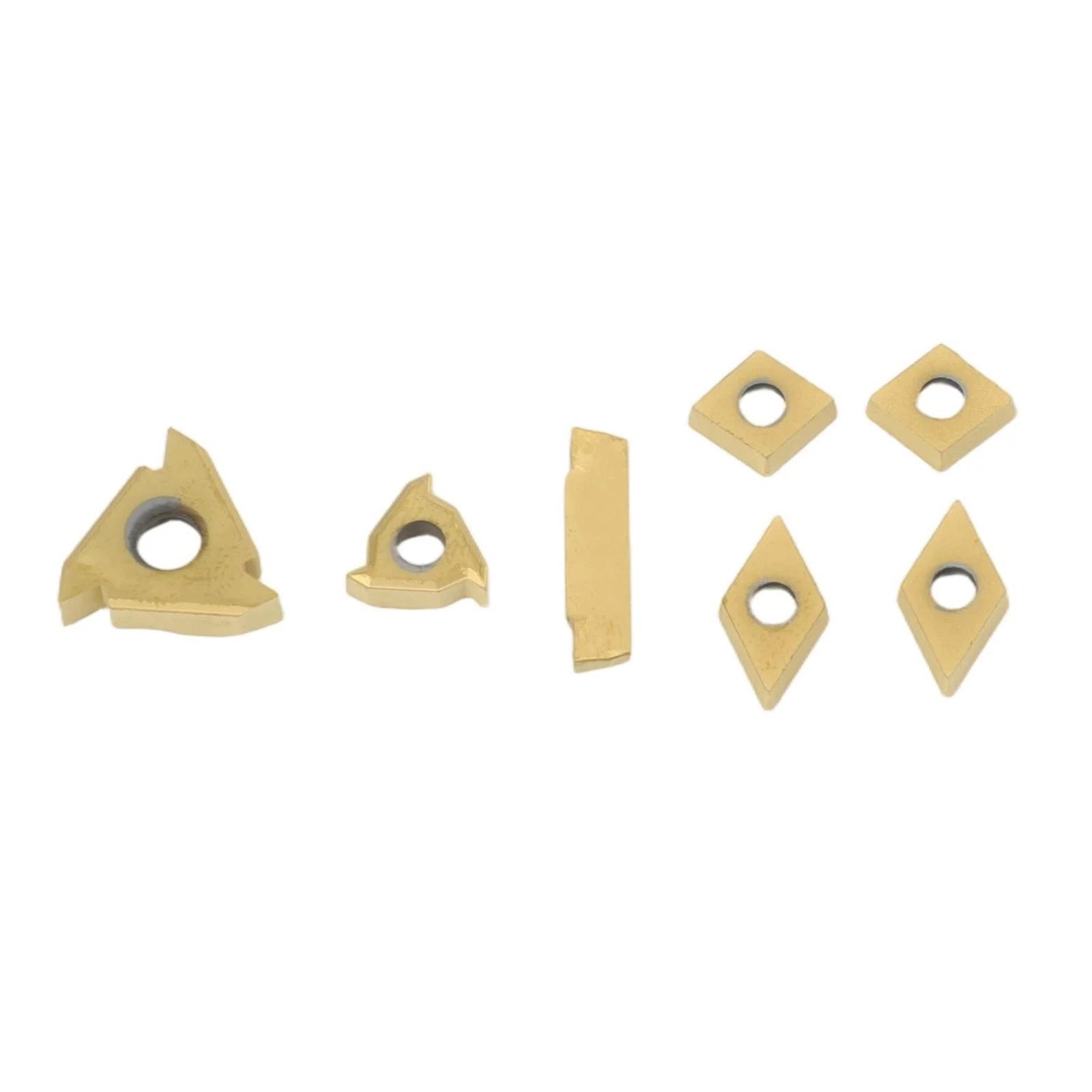 Set of 7 CCMT060204 Inserts for 12mm Shank Bar Bore