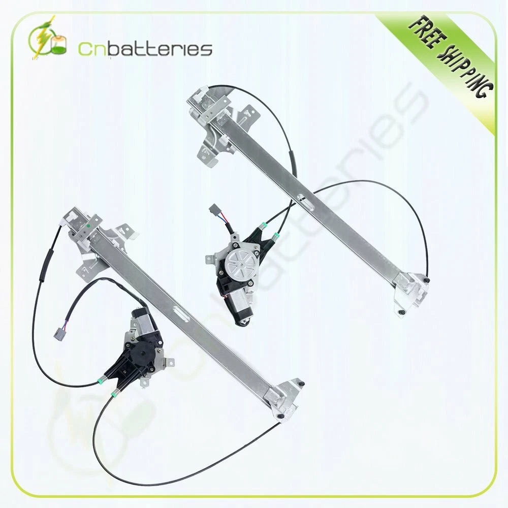 Motor Window Regulator Set of 2 for Ford E150 Van (1992–2014) LH RH