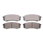 DuraGo Rear Rotors & Advics Ceramic Disc Brake Pads Kit for 4Runner GX470 Sequoia (2003–2009)
