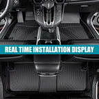Set of 2 All Weather Floor Mats for Chevrolet Cruze (2016–2019)