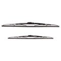 2X Valeo Traditional Titanium 22" & 16" Windshield Wiper Blades for