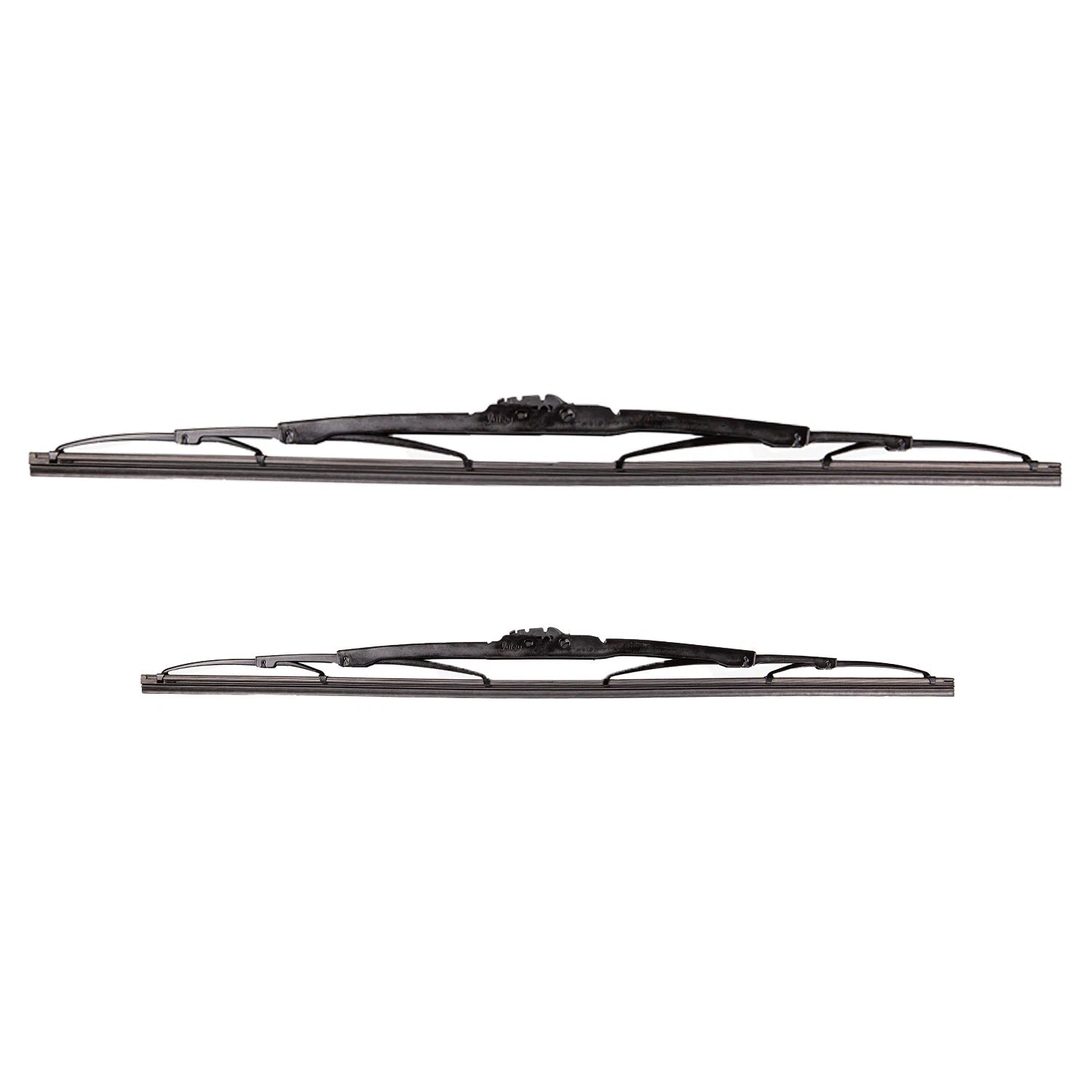 2X Valeo Traditional Titanium 22" & 16" Windshield Wiper Blades for