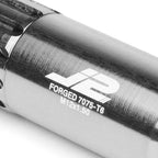 16 Pcs J2 7075 Forged Aluminum M12x1.5 Open-End Lug Nut Set for Universal