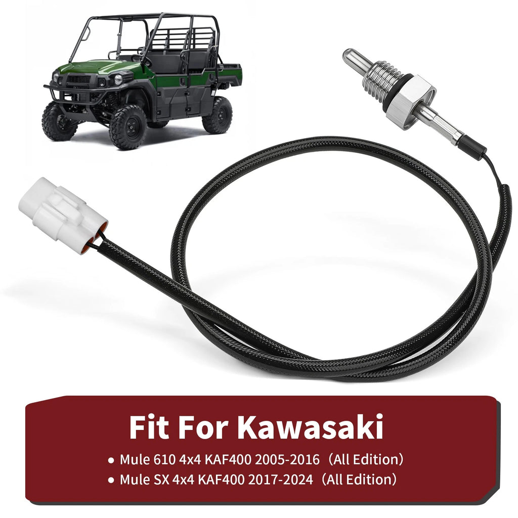 Oil Temp Sensor 21176-2108 for Kawasaki Mule SX 4x4 KAF400 (2017–2024)