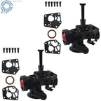 2 Pack Carburetor Kit for Lawn Mower (Compatible with Various Models)