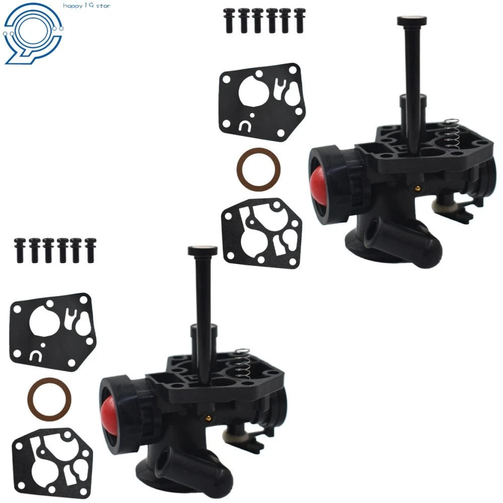 2 Pack Carburetor Kit for Lawn Mower (Compatible with Various Models)