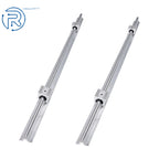 Set of 2 Linear Rails & 4 Carriage Bearing Blocks for SBR16