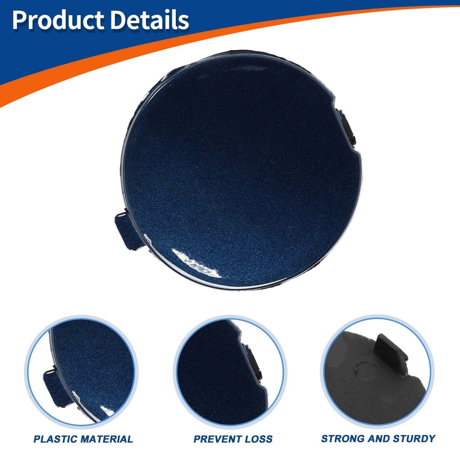 Tow Hook Cover for Mazda (2016–2021) No.D10J50A11A Eternal Blue