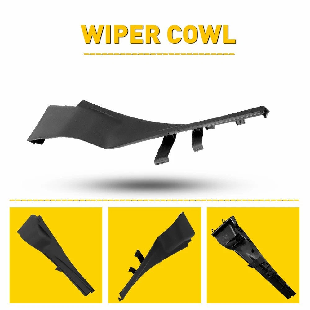 2X Corner Windshield Cowl Wiper Cover for Murano (2015-2017)
