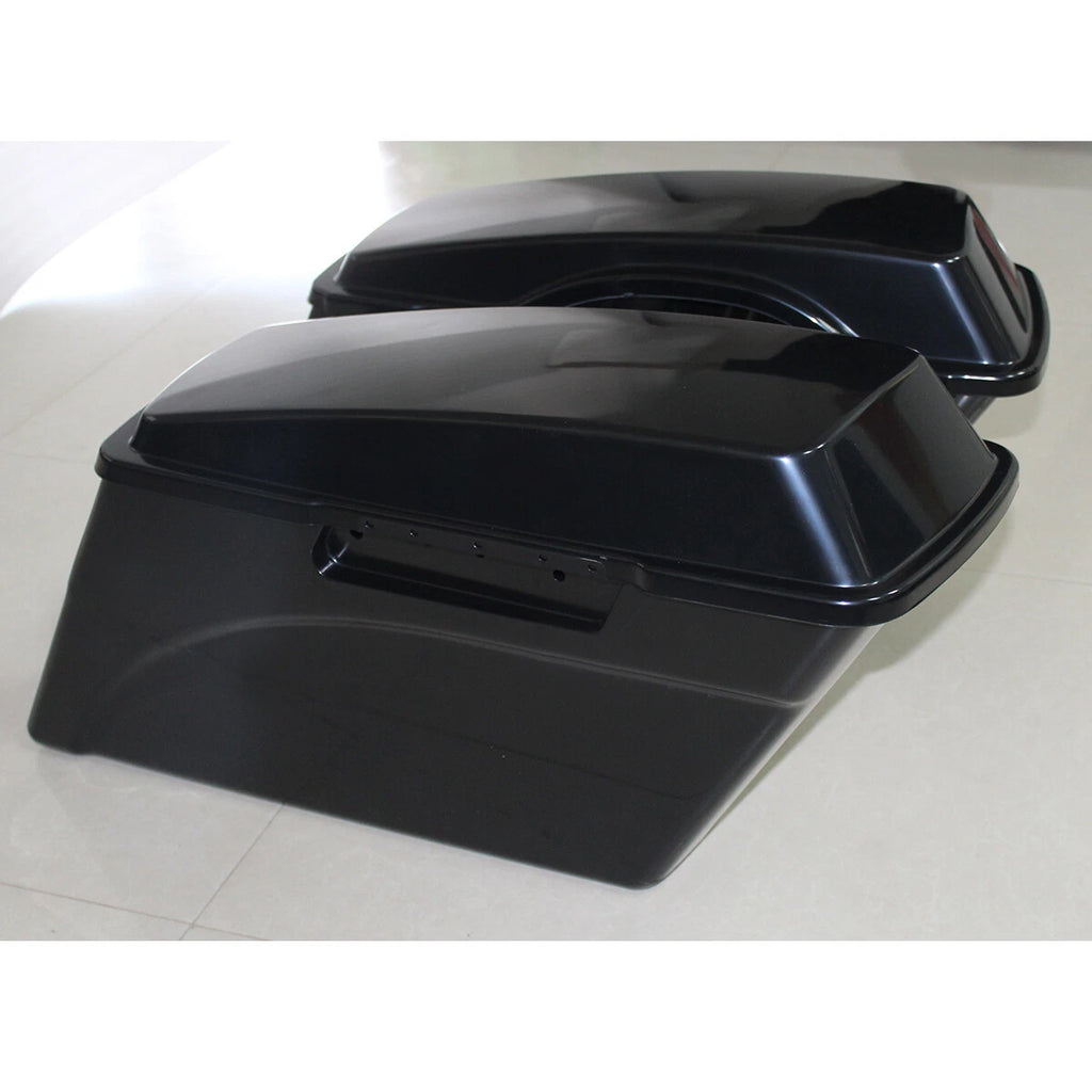 Hard Saddlebags for Harley Touring Electra Glide (1994–2013) Vivid Black