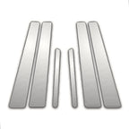 Chrome Pillar Post Covers 6Pc for Lexus LS 460 (2007–2017)