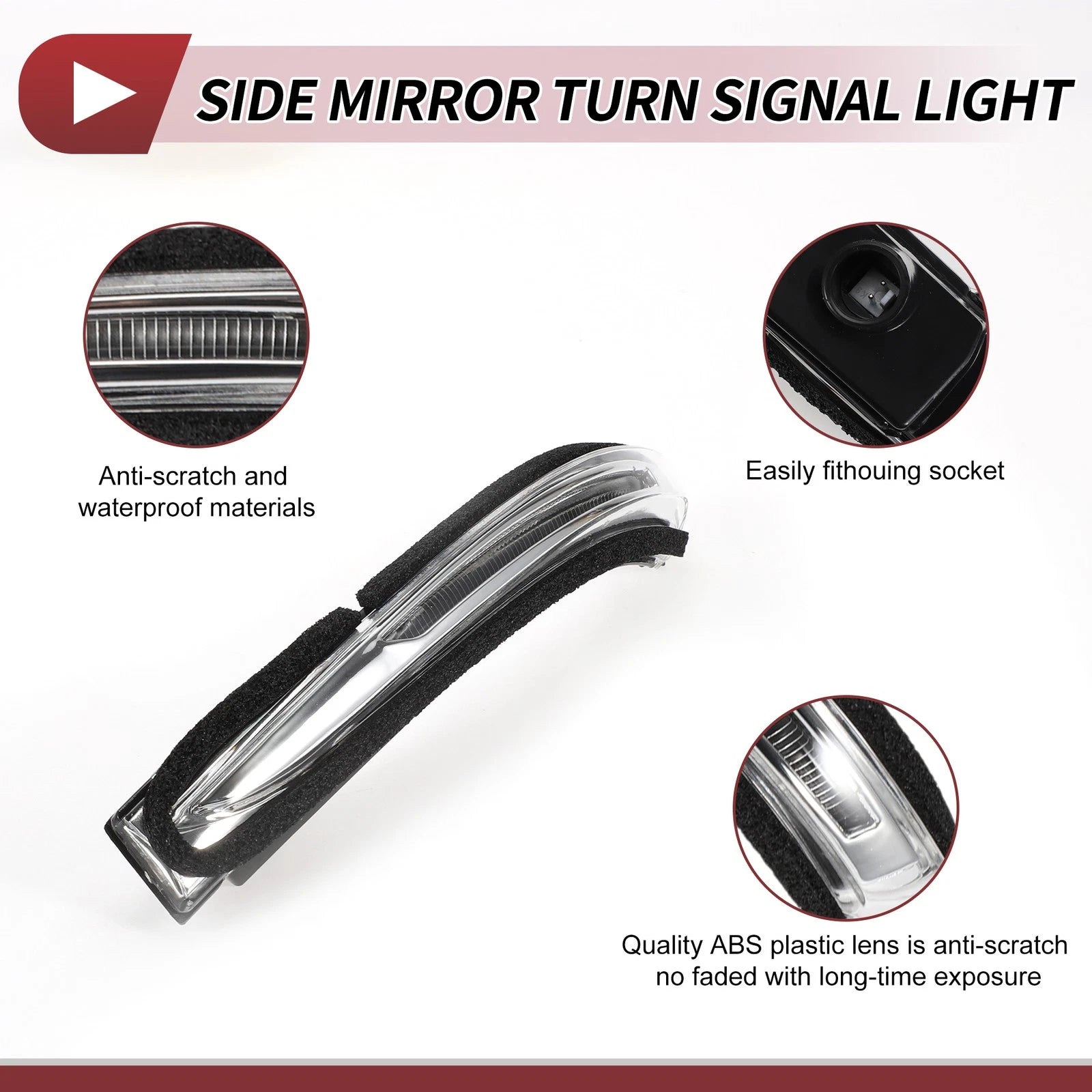 LED Turn Signal Light for Hyundai I10 (2014–2017) Left No. 87614B4000