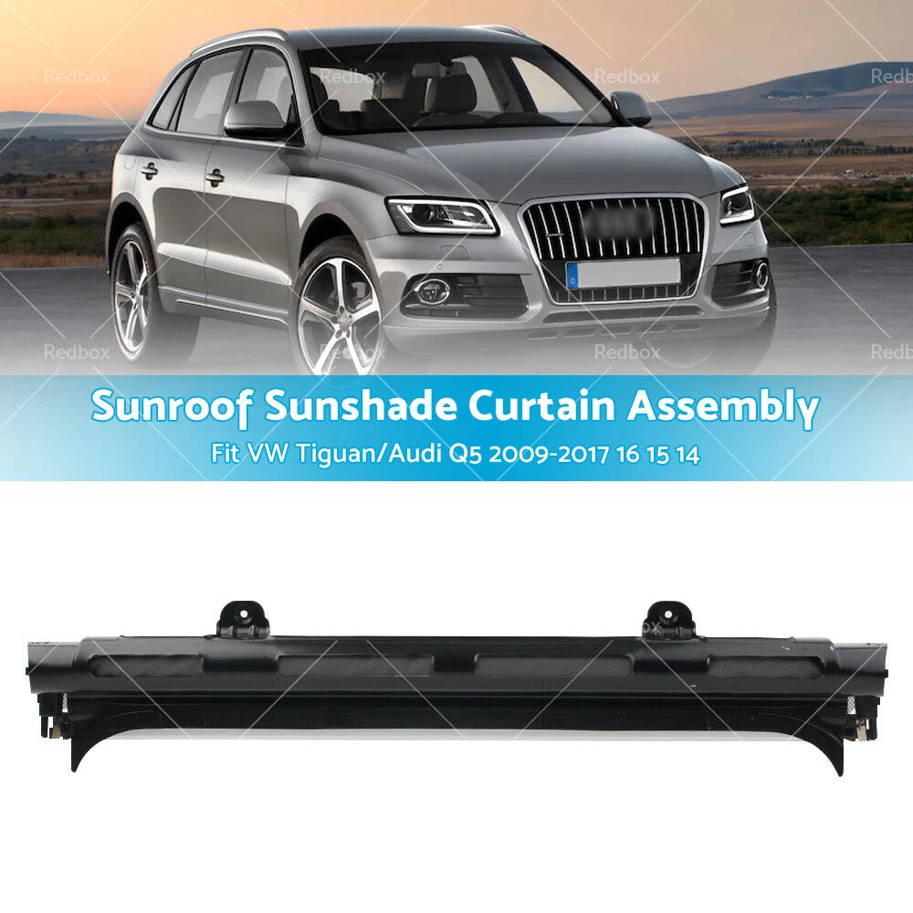 Sunroof Sunshade Curtain Assembly for VW Tiguan/Audi Q5 (2009–2017) VW Golf (2008–2014)