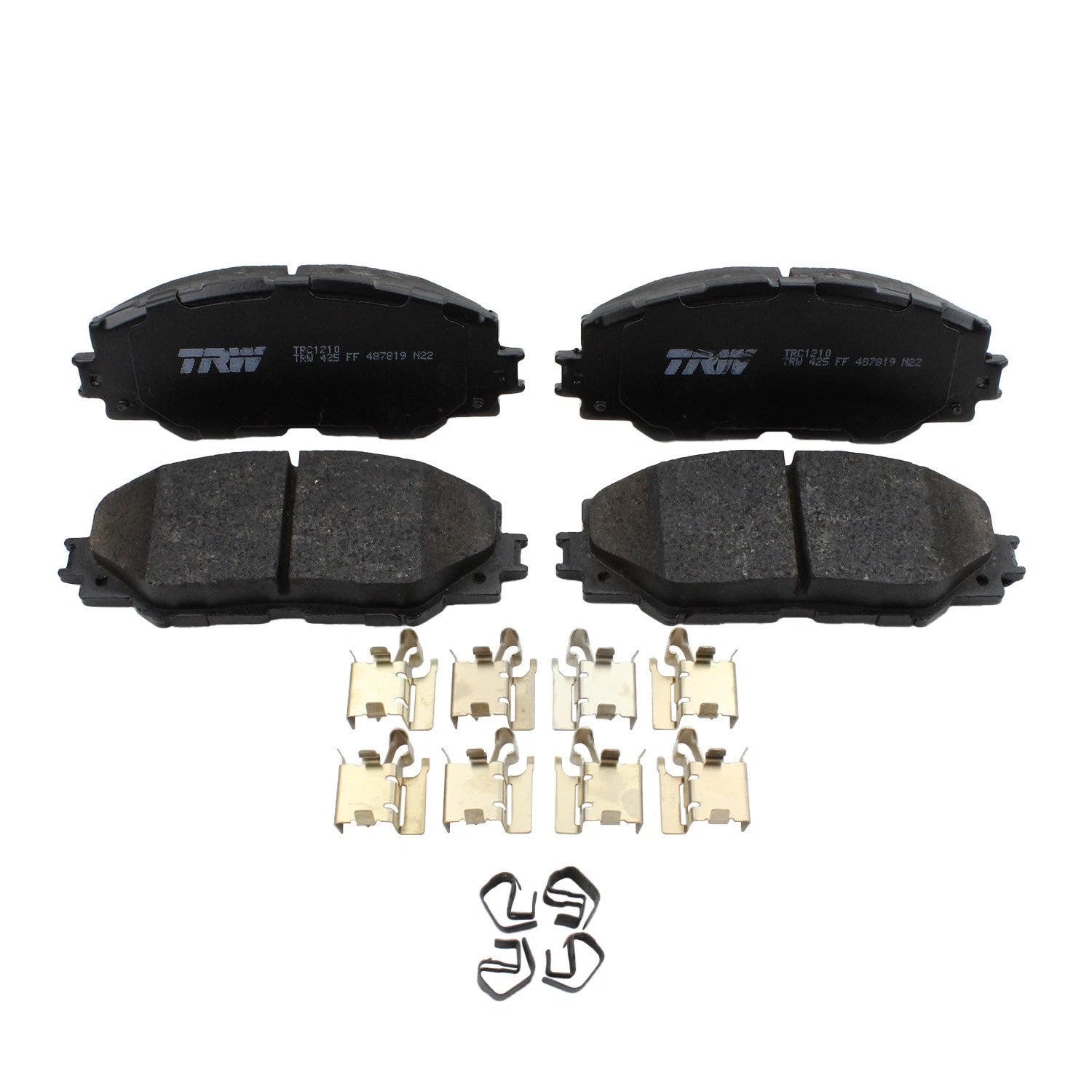DuraGo Front Rotor & TRW Pro Ceramic Disc Brake Pad Kit for HS250h xB Prius V RAV4 (2010–2018)