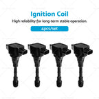 4X Ignition Coils for Mazda 2 DY Hatchback 1.5L ZY-VE (2003–2009)