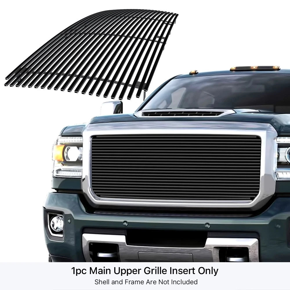 Stainless Black Billet Grille for GMC Sierra 2500/3500 (2015-2019)