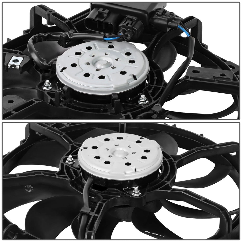 Electric Dual Radiator Cooling Fan Assembly for Mazda 6 (2011–2013)