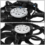 Electric Dual Radiator Cooling Fan Assembly for Mazda 6 (2011–2013)