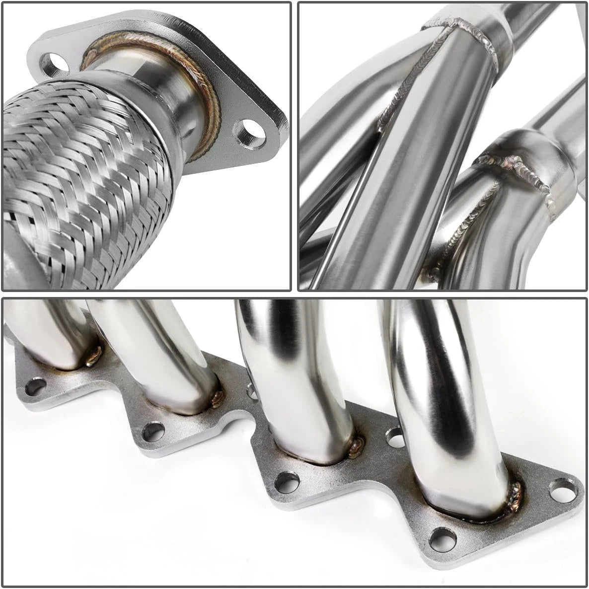 Exhaust Header Manifold 4-2-1 Kit for Hyundai Tiburon (2003–2008) 2.0L 4CYL