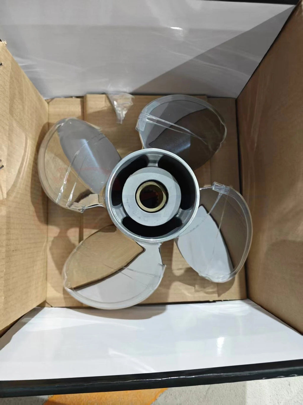 13x17-RH Stainless Boat Propeller for Suzuki DF 40-140HP (15 Spline)