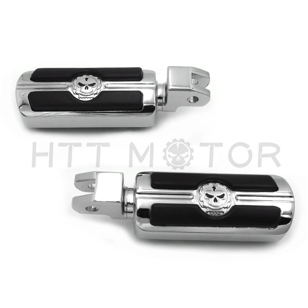 Custom Skull Footpeg for Yamaha V-Star 1100, 650, Stryker, V-Max, Virago 750